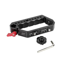 Top Handle Grip with Quick Release Cheese Mount and 15mm Rod Clamp for DSLR Camera Cage Rig Stabilizer B