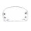 Motorcycle Modification 3.0pmma Front Windshield Deflector Universal Scooter Windshield Windscreen Windproof Cover B 1