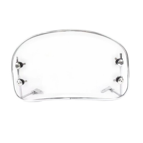 Motorcycle Modification 3.0pmma Front Windshield Deflector Universal Scooter Windshield Windscreen Windproof Cover B
