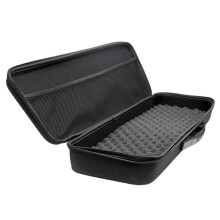 Fishing Pole Carry Bag Fishing Rod Reel Storage Bag Hard Fish Pole Organizer Built-in Foam Cushion for Easy Carry