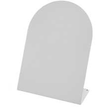 Metal Desktop Message Board - Large Capacity, Decorative Handwritten Storage