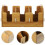 Coffee Cup Holder Countertop Holz Pappbecher Organizer 7