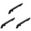 3Pcs Pit Bike Chain Shield Black Iron Easy Installation 4