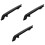 3Pcs Pit Bike Chain Shield Black Iron Easy Installation 5