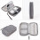 Worgeous Polyester Wasserdicht Reise Kabel Organizer Grau 1 Set 9