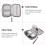 Worgeous Polyester Wasserdicht Reise Kabel Organizer Grau 1 Set 10