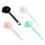 4Pcs Kitchen Cookware Oil Filtration Spoon PP Material Multi-Color Set 10