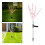 1St Solar Eukalyptus Lampe Kunststoff Dekoration 5