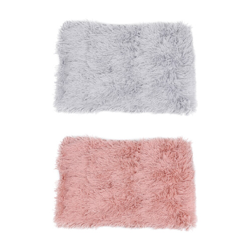 1Stk Flauschige Haustierdecke Rosa Warm Material 2