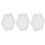 3Pcs Lightweight White Painting Canvas Boards Ideal for Beginners 4