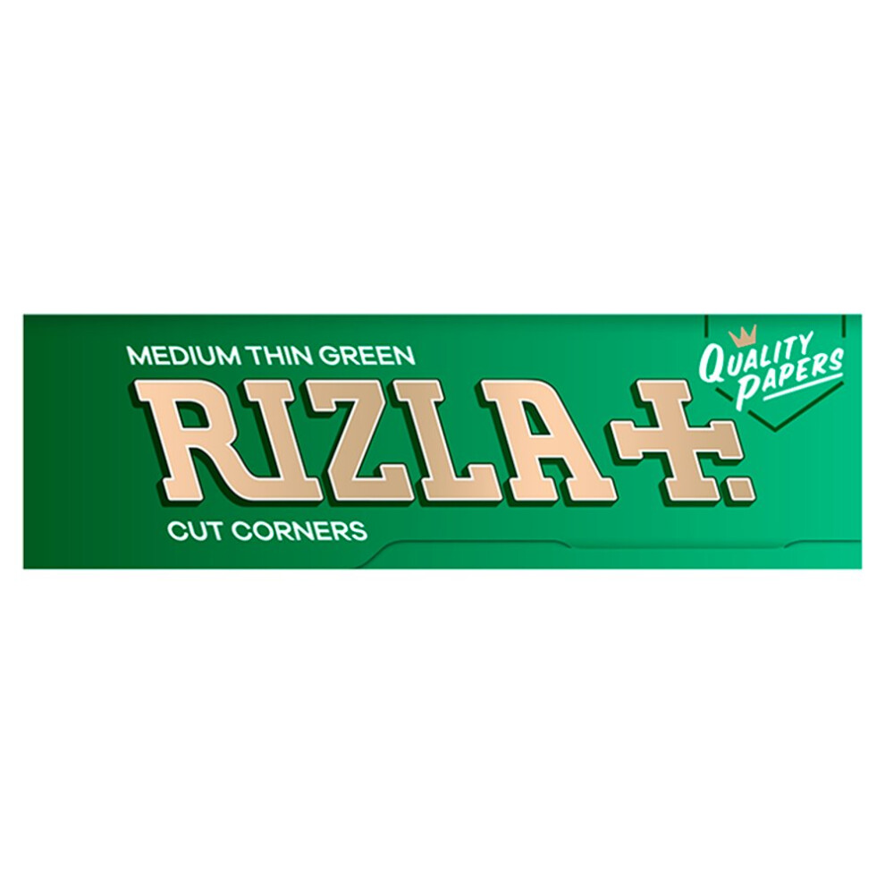 Rizla Green Regular Medium Booklet (Pack Of 100)
