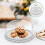 1Set Covered Glass Cake Stand with White Ceramic Base Dessert Display 4