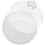 1Set Covered Glass Cake Stand with White Ceramic Base Dessert Display 11
