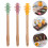1 set 3 pcs silicone honey dippers stirring sticks assorted color 4