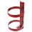 1pc Iron Fire Extinguisher Hanger Wall Holder Red 6