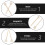 2pcs wood handle drum mallets for percussion, wood color 11
