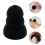 2Pcs Black Silicone Earplugs Noise Cancelling Soft Ear Tips for Sleep 7
