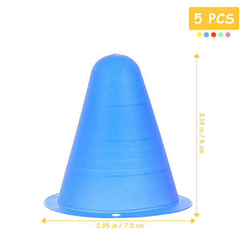25Pcs Colorful Roller Skating Training Cones For Outdoor Use 1