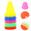 25Pcs Colorful Roller Skating Training Cones For Outdoor Use 4