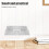 Aerospace Aluminum White Projector Wall Mount Stand for Home Use 4