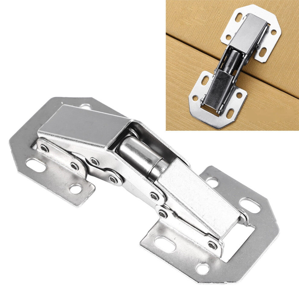20Pcs 4 Inch Bridge Noiseless Door Hinges With Screws For Cabinets 5021388890828