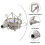 Microfoon Mount Voor Condensatormicrofoon Legering Antivibratie 10