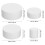 4Pcs White Foam Cake Rounds Fake Cake Dummies for Decorating Display 2
