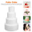 4Pcs White Foam Cake Rounds Fake Cake Dummies for Decorating Display 9
