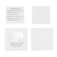 (Pack Of 5 Pieces) TPU Patch Repair Kit Strong Self Adhesive Inflatable Repair Patches for Air Mattress Swimming Pool Tent