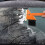 2Pcs Orange ABS Ice Scraper with Nylon Brush Car Snow Removal Tool 11