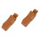2Pcs Leather Harmonica Protective Cover Sleeve Holder 4
