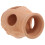 Light Brown Ceramic Fish Tank Cave Durable Aquarium Shelter Decor 4