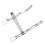 Silver Iron Fire Extinguisher Hanger Easy Install Wall Holder 4