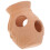 Light Brown Ceramic Fish Tank Cave Durable Aquarium Shelter Decor 8