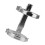 Silver Iron Fire Extinguisher Hanger Easy Install Wall Holder 6