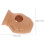 Light Brown Ceramic Fish Tank Cave Durable Aquarium Shelter Decor 11
