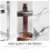 Silver Iron Fire Extinguisher Hanger Easy Install Wall Holder 9