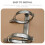 Silver Iron Fire Extinguisher Hanger Easy Install Wall Holder 10