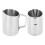 Milk Frothing Pitcher 201 Stainless Steel 450ml 14