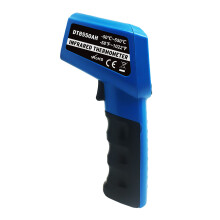 (A Black Blue) Non-contact Industrial Infrared Digital Thermometer Color Display Fast Temperature Measurement