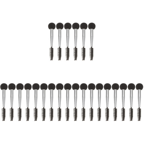 4 Count Eye Brow Brush Eyeliner Makeup Sponges Eyeshadow Brushes 1