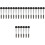 4 Count Eye Brow Brush Eyeliner Makeup Sponges Eyeshadow Brushes 3