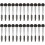 4 Count Eye Brow Brush Eyeliner Makeup Sponges Eyeshadow Brushes 5