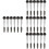 4 Count Eye Brow Brush Eyeliner Makeup Sponges Eyeshadow Brushes 6