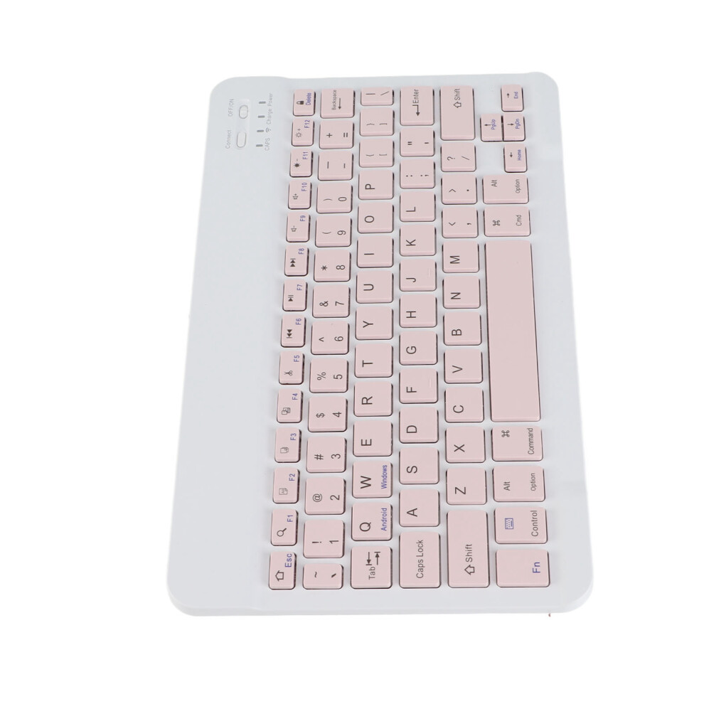 10In Waterproof Wireless Bluetooth Keyboard, 180Mah, 44H Use Pink 3751388892110