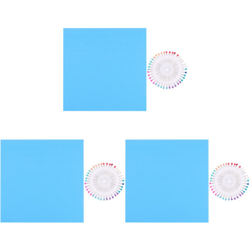 3Ensembles Disques Kumihimo Bleus Pour Tressage DIY Avec Fixation 1