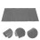 Protective Pool Ladder Mat Dark Grey Plastic Non-Slip Stair Pads 8