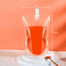 (Small) Storage Bag with Pour Spout Seal Multi Purpose Food Bag for Cereals Corns Grains Beans