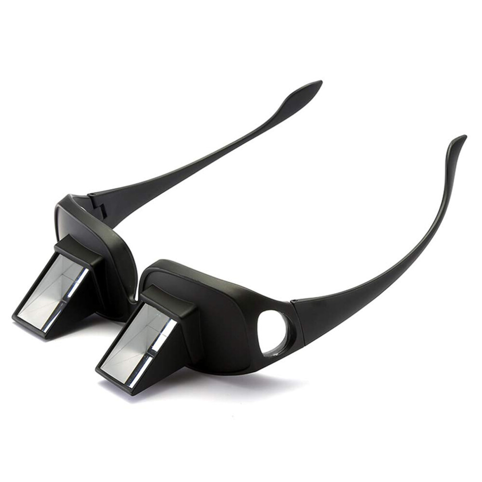Lazy Glasses 90 Prism Optics for Bed Reading and Neck Protection Hands TV Viewing