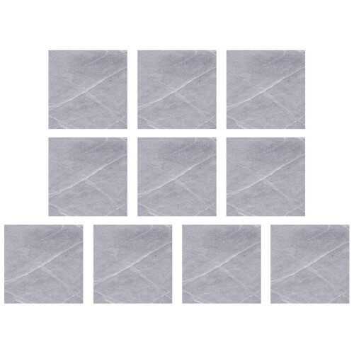 10 sheets marbling tile stickers oil proof kitchen wall wallpaper 2